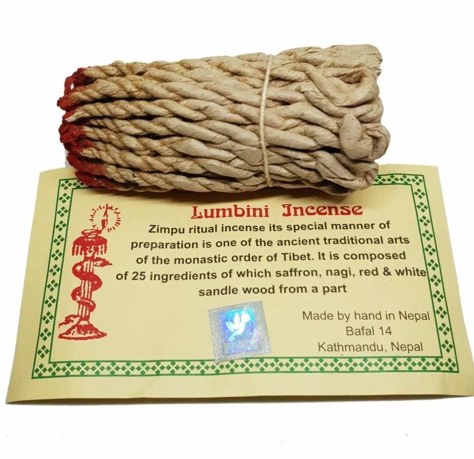 handmade rope incense