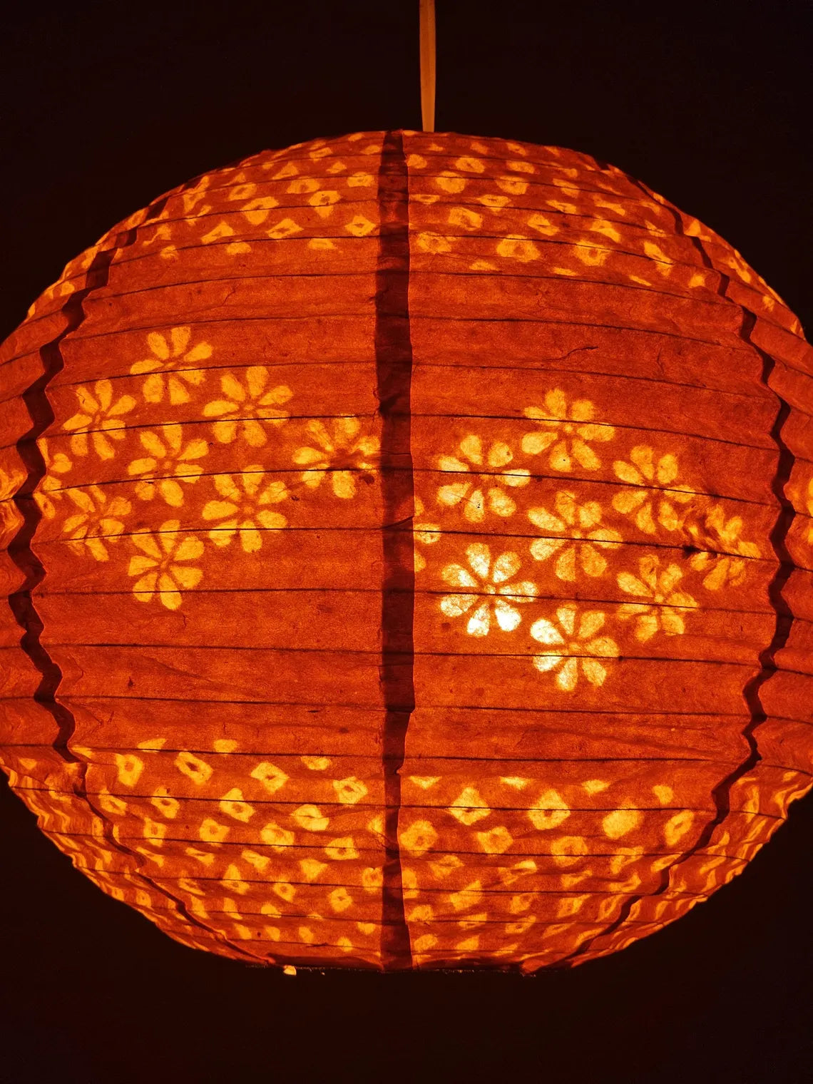 orange-half-jali-paper-lampshade