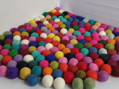 2cm Felt Balls Pom Pom Handmade Crafts making , nursery, beads garland making felt balls,