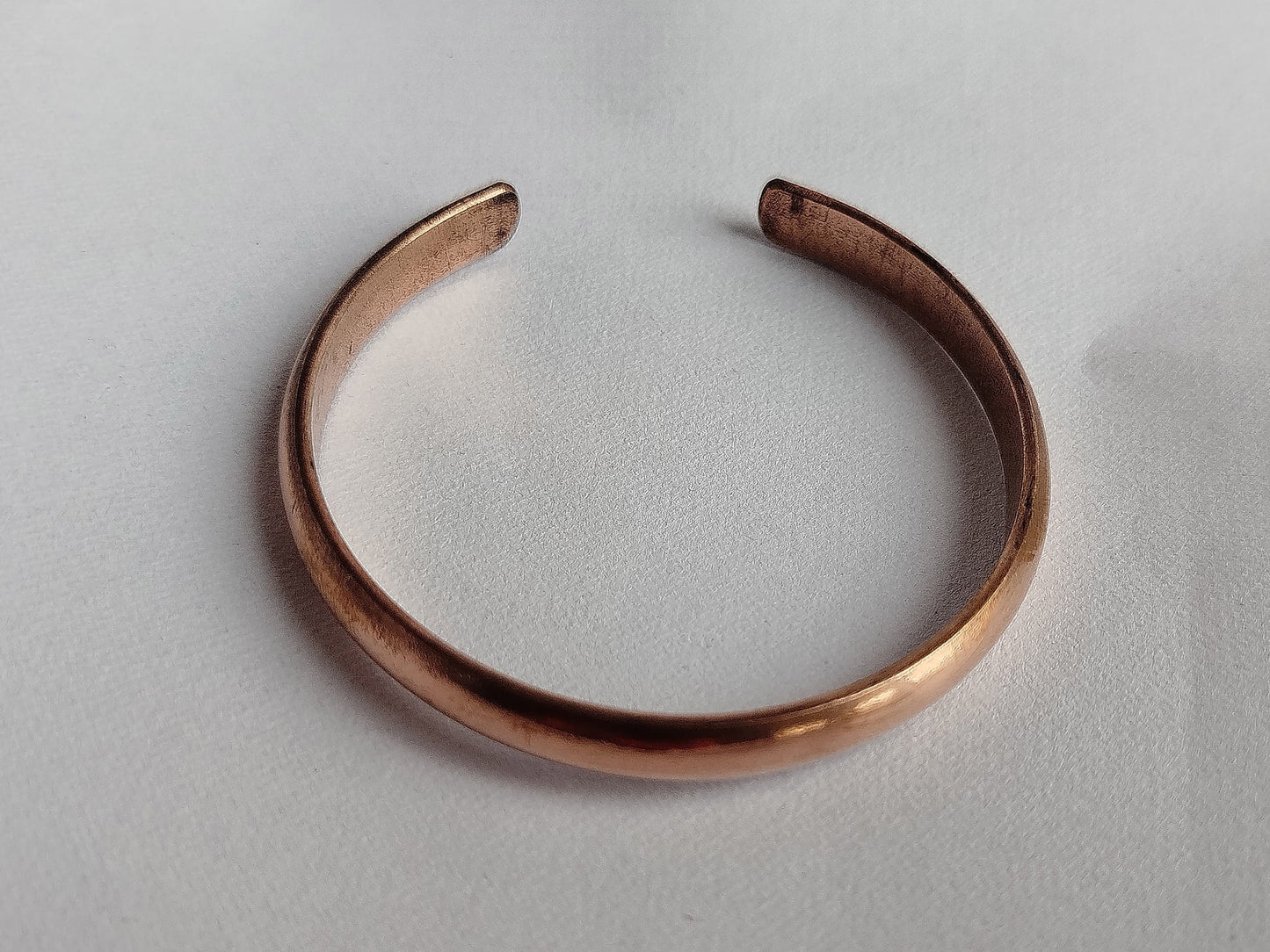 Hand Forged 100% Pure Copper Bracelet. Solid Copper Arthritis Relief Bracelet. Fashion Handmade, Plain Copper Armband