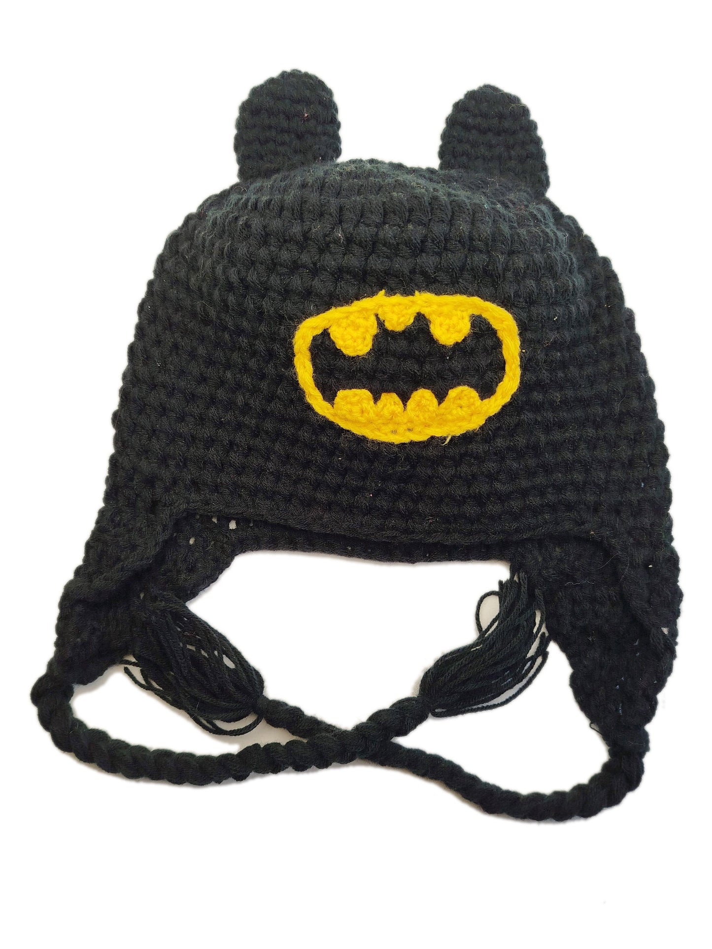 Hand Crochet Pikachu Hat - Babies, Children, Crochet Spiderman hat, Crochet Batman Hat , Topi, Handmade