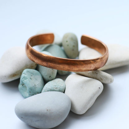 Pure Copper Bracelet - Healing Bracelet - Copper Cuff Bangle - Handmade in Nepal - Ideal for Gift