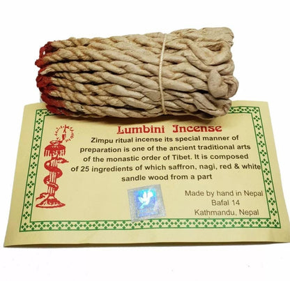 Handmade Rope Incense, , Tibetan Rope Incense, pure herbal incense, Nepalese rope incense Nepali Bateko Dhup, Dhoop, Lumbini, nag champa