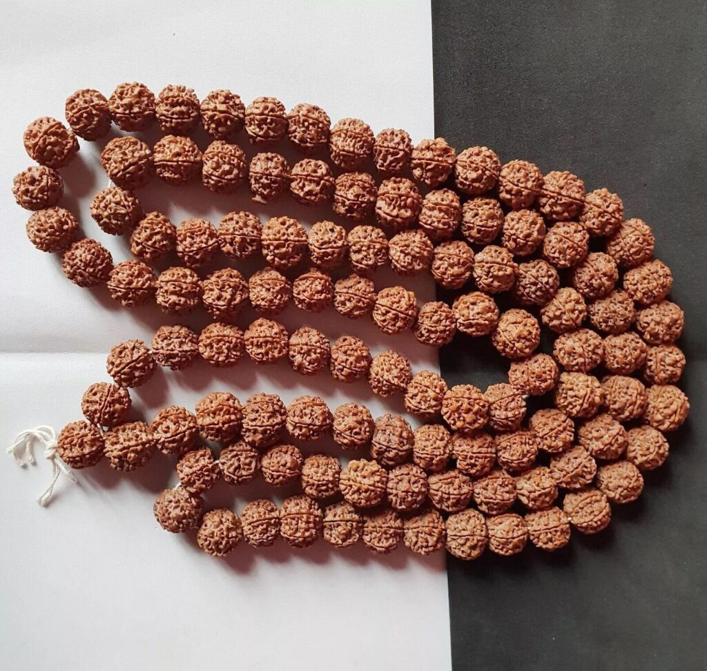 Rudraksha Mala -  Jaapa Beads -  Meditation Mala - Prayer beads