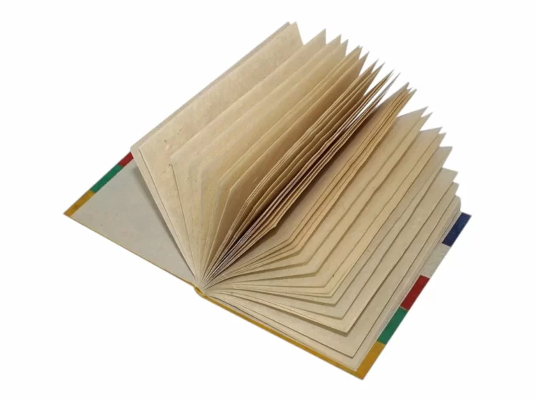 Eco-Friendly Handmade Lokta Paper Journal | Biodegradable Writing Journal | Durable Nepalese Craft | 8” x 6” Journal Book
