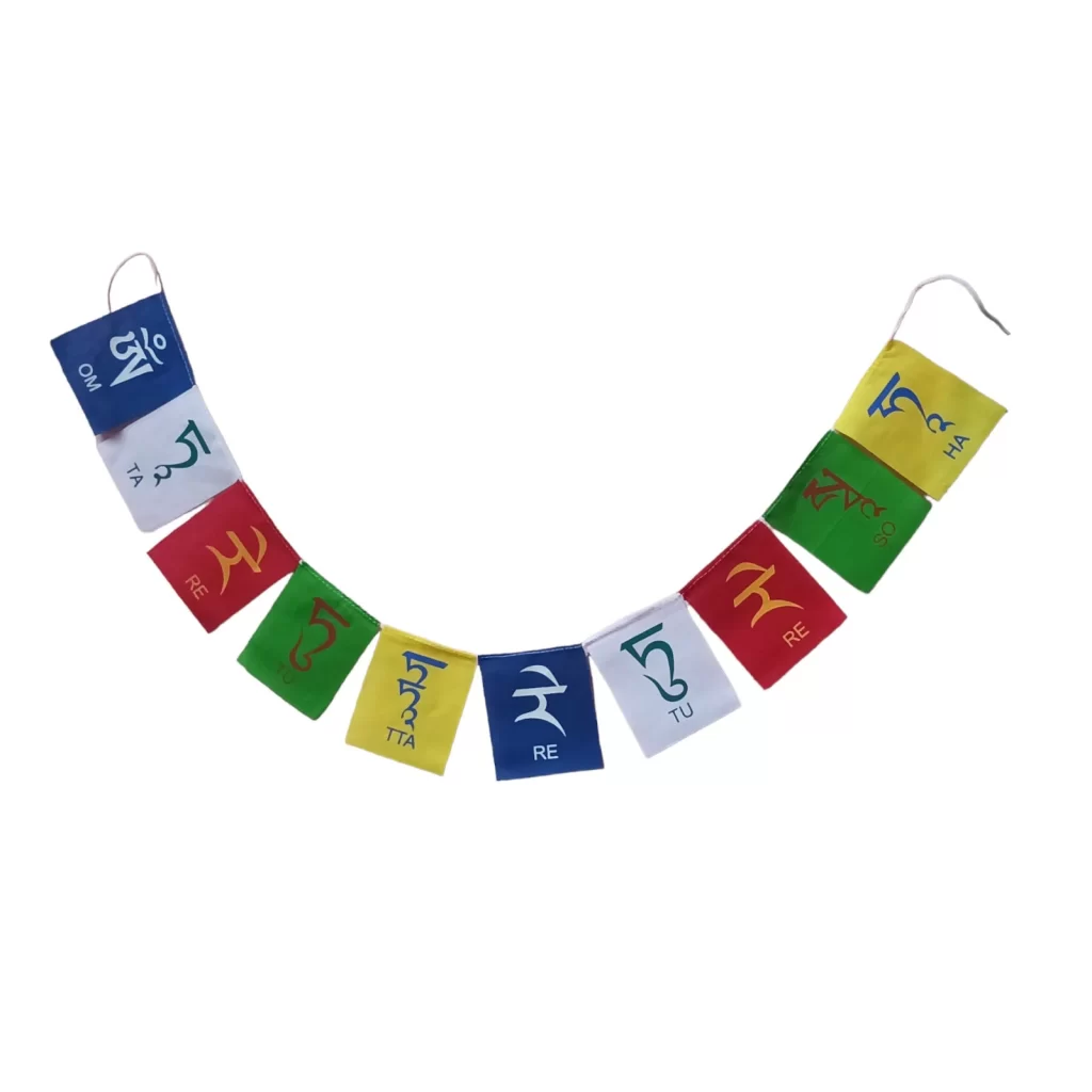 Handmade Tibetan Buddhist Prayer flag