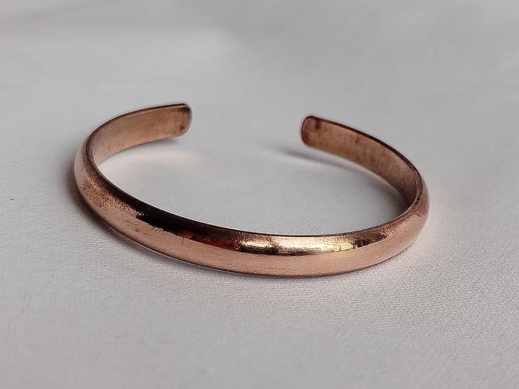 Plain Copper Bracelet - Handmade Pure Copper Bracelet for Men