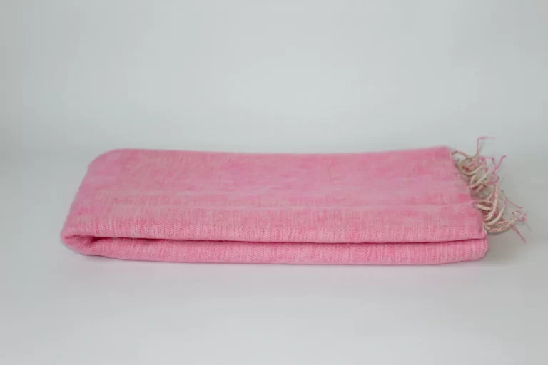 Yak Wool Shawl Light Pink Color