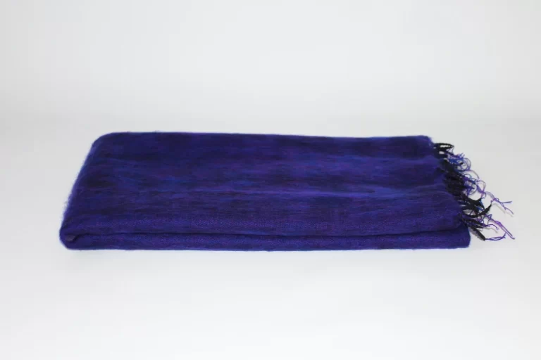 Yak Wool Shawl Purple Color