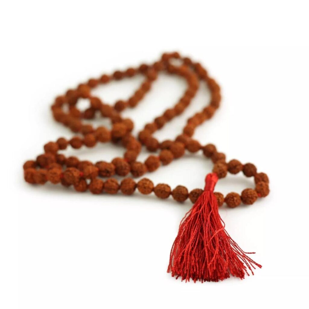 Rudraksha Beads Mala | 7mm | Meditation Prayer Mala