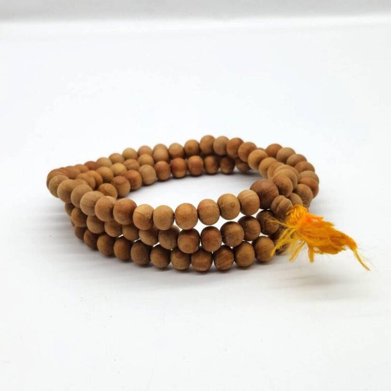 Sandalwood Mala- Prayer Beads Mala - 10mm