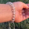 clear quartz natural gemstone bracelet main