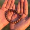 Elephant Jasper Natural Gemstone Bracelet in palm