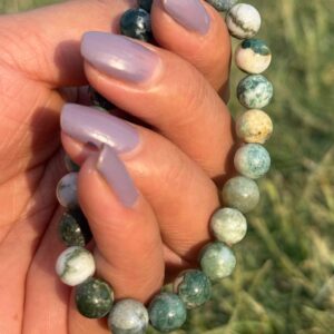 indian agate natural gemstone bracelet main