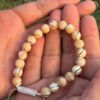 mother of pearl natural gemstone bracelet main 2