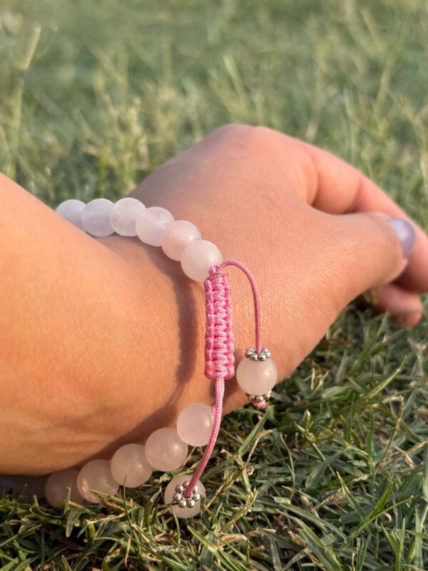 sun stone natural gem stone bracelet closure view
