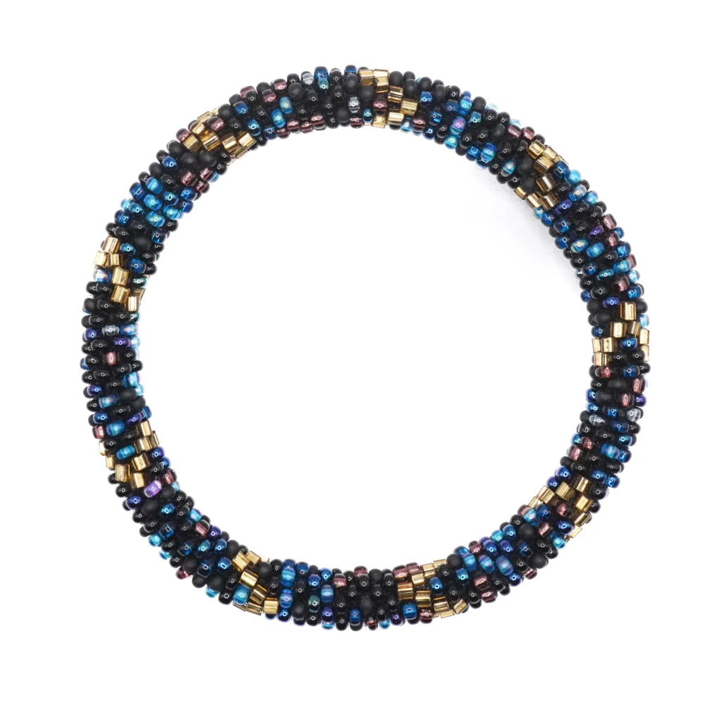 Crochet Glass Bead Bracelet – HY22