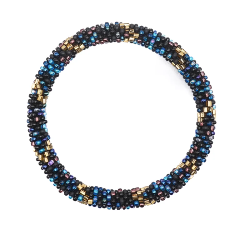 Crochet Glass Bead Bracelet – HY22