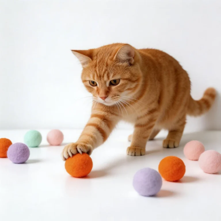 2cm Felt Balls for Cat Toys
