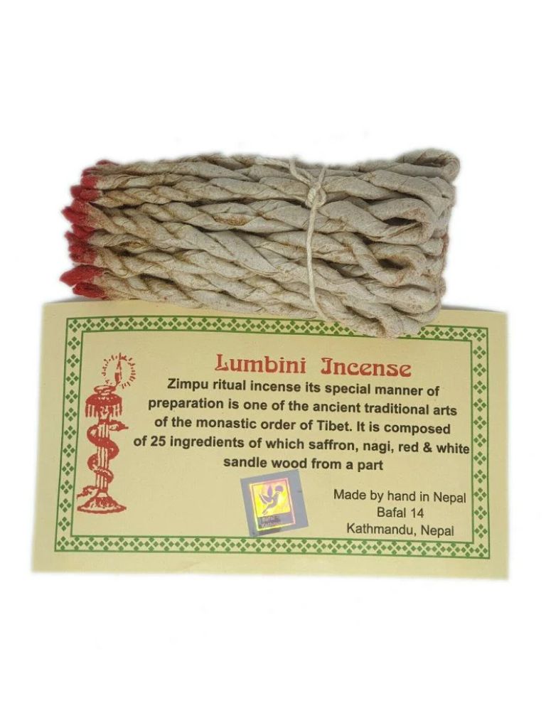 Lumbini Herbal Rope Incense